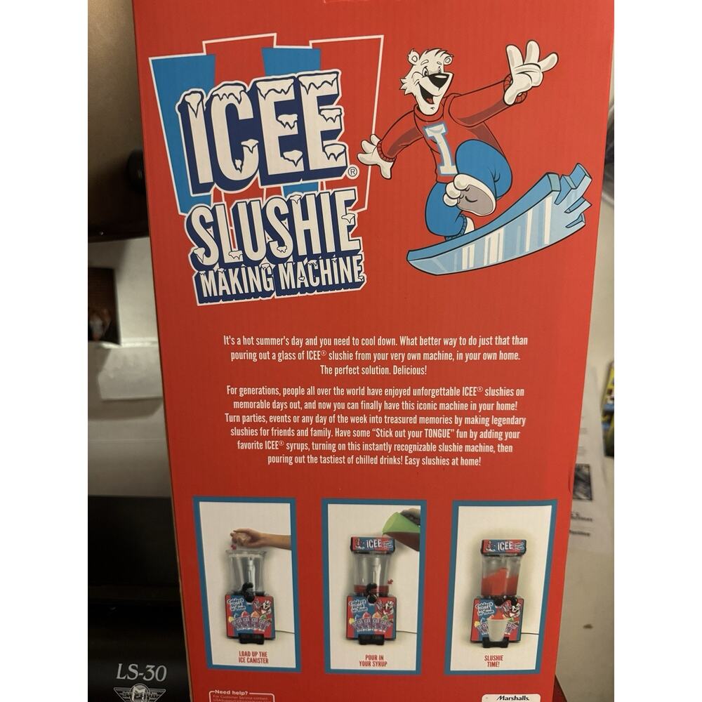 ICEE Slushie Making Machine In Original Box! Excellent Condition Works Great - Picture 2 of 3